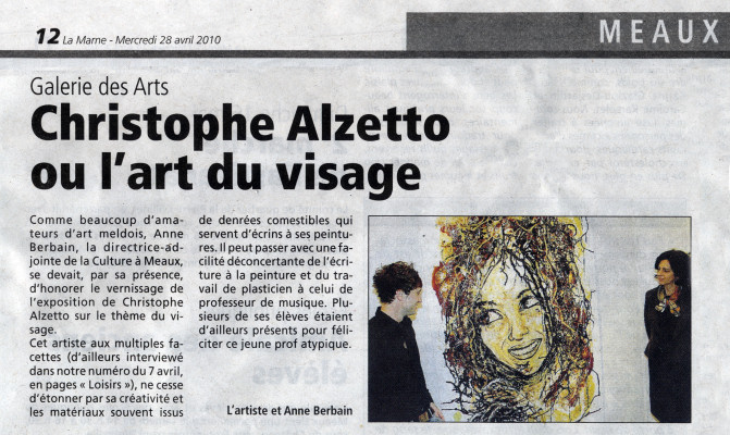 Article La Marne 28/04/10